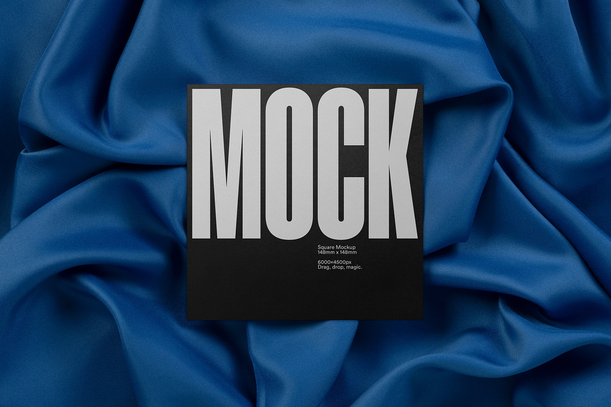 Square Card Mockup, a Product Mockup by MockMock Mockups (Photo 7 of 9)