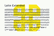 Industral typeface, a Sans Serif Font by Little Jimi Shop (Thumbnail 6 of 9)