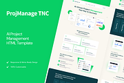 ProjManage - Project Management Site, a HTML Template by TNCFlow (Thumbnail 1 of 5)