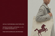 Premium Heritage Monogram & Marks, a Branding & Logo Template by Orca Design (Thumbnail 8 of 12)
