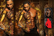 Steampunk Art Kit Photoshop Action, an Action Add-On by GorynArt (Thumbnail 5 of 11)