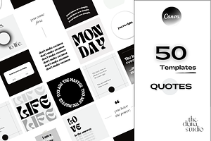 Social Media Quotes Templates