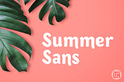 Summer Sans, a Font by Little Type House (Thumbnail 1 of 4)