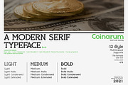 Coinarum - Serif font family, a Serif Font by Artistic & Unique (Thumbnail 4 of 12)