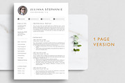 Modern Resume Template with picture, a Resume Template by TheStandOutResume (Thumbnail 2 of 10)