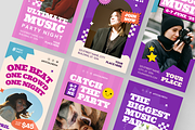Music Party Instagram Story, a Social Media Template by MMPixelCraft (Thumbnail 4 of 4)