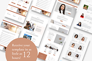 Mental Health WIX Website Template, a Wix Template by CreatedbyVision LLC (Thumbnail 2 of 10)