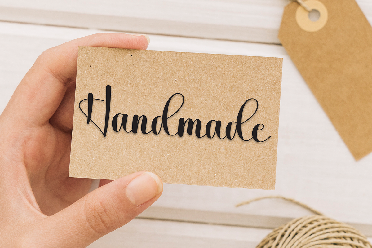 Bigday | Script Font, a Handwritten Font by Scratchones (Photo 5 of 9)