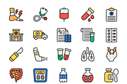 Medical Icon Set, a Duotone Icon by Brickclay (Thumbnail 7 of 12)