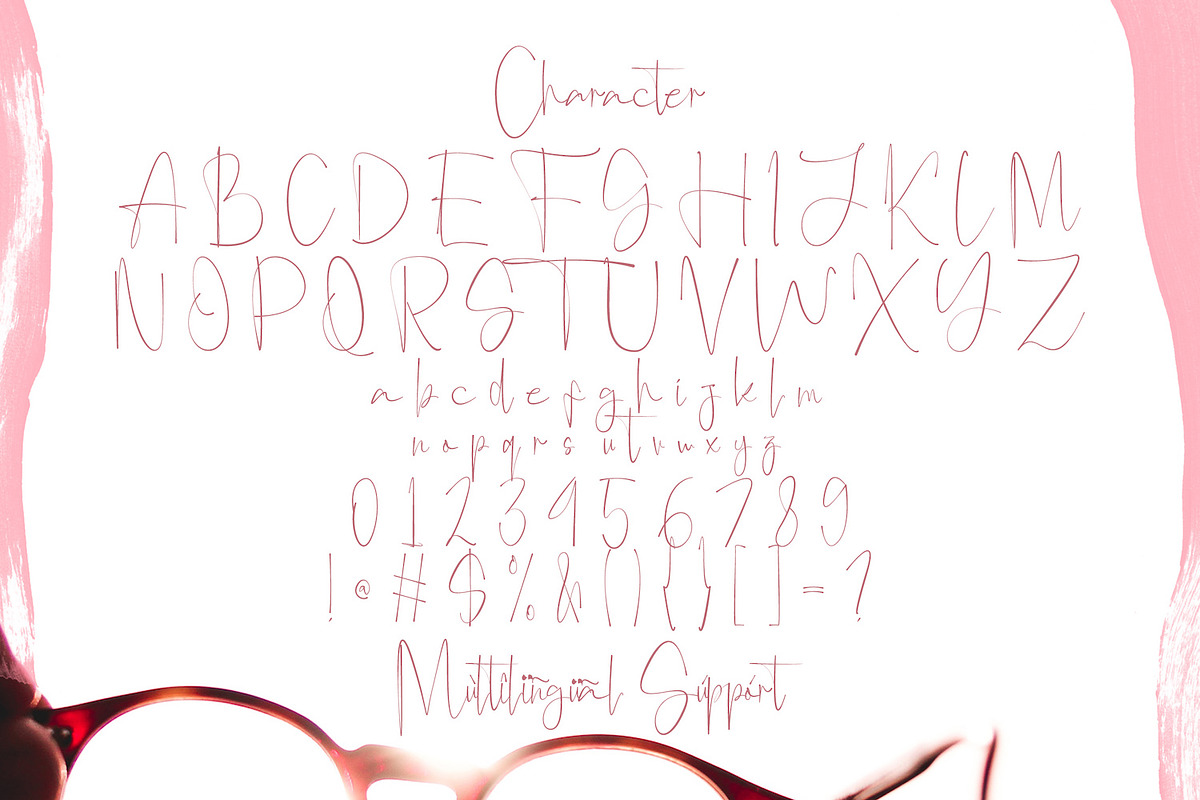 Anjany Sallentiny - Handwritten Font, a Script Font by StringLabs (Photo 9 of 10)