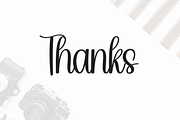 Photography | Script Font, a Handwritten Font by Scratchones (Thumbnail 8 of 8)