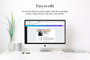 Clean Canva CV Template Pack | Canva, a Resume Template by Lux Resume (Thumbnail 6 of 8)