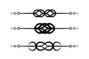 Abstract Decorative Lines Dividers, a Marketing Template by Photoshop Action (Thumbnail 3 of 6)