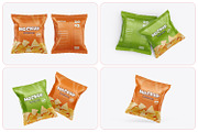 Snack Bag Packaging Mockup, a Packaging Mockup by Ram Studio LLC (Thumbnail 2 of 12)