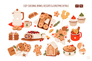 Christmas Baking Clipart, a Food Illustration by vik.stock (Thumbnail 2 of 5)