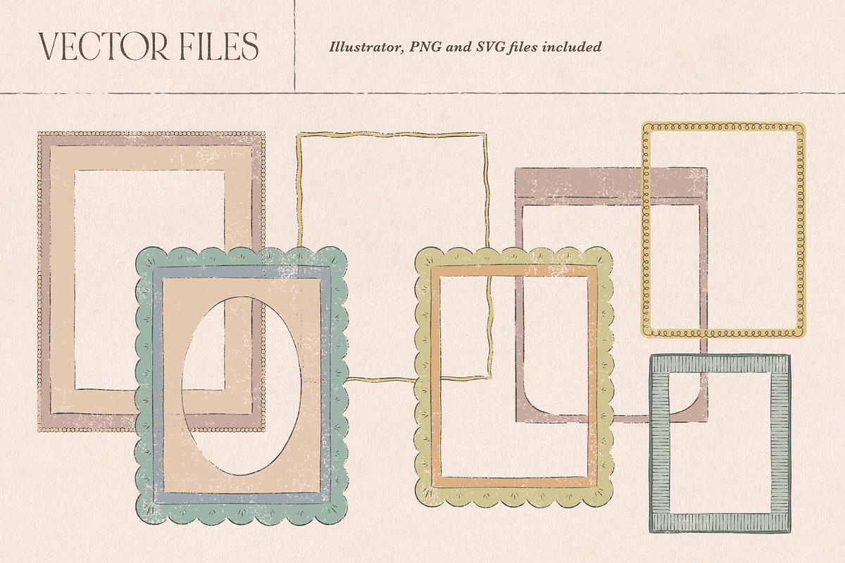 Paper Note—Vintage Frames, an Object Graphic by Basia Stryjecka (Photo 10 of 16)