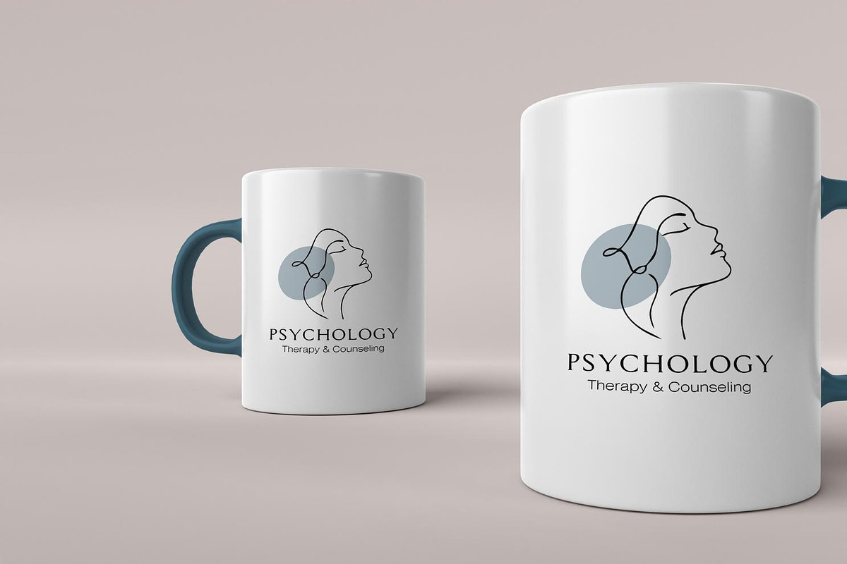 Minimalist Psychology Logo, a Branding & Logo Template by YUDesignStore (Photo 6 of 9)
