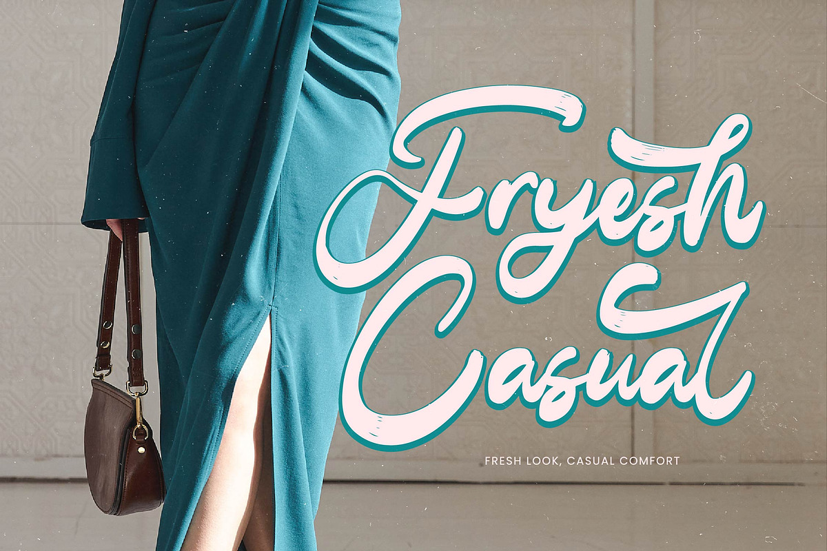 Gelmake Clencha Bold Calligraphy, a Script Font by Letterena Studios Script (Photo 11 of 20)
