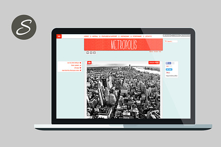 Metropolis Tumblr Theme, a Websites & App Template by Storyware