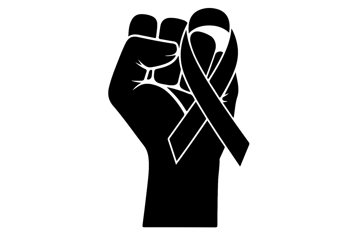 Cancer Awareness Silhouette Set, a Healthcare Illustration by Designer_Momina (Photo 14 of 24)