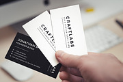 Simple Minimal Business Card - 34, a Business Card Template by ND Design (Thumbnail 4 of 5)