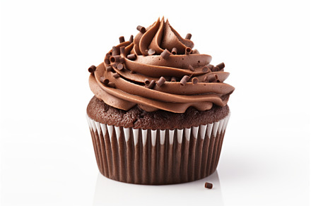 Attractive Chocolate cupcake banner, a Food & Drink Photo by Ylivdesign
