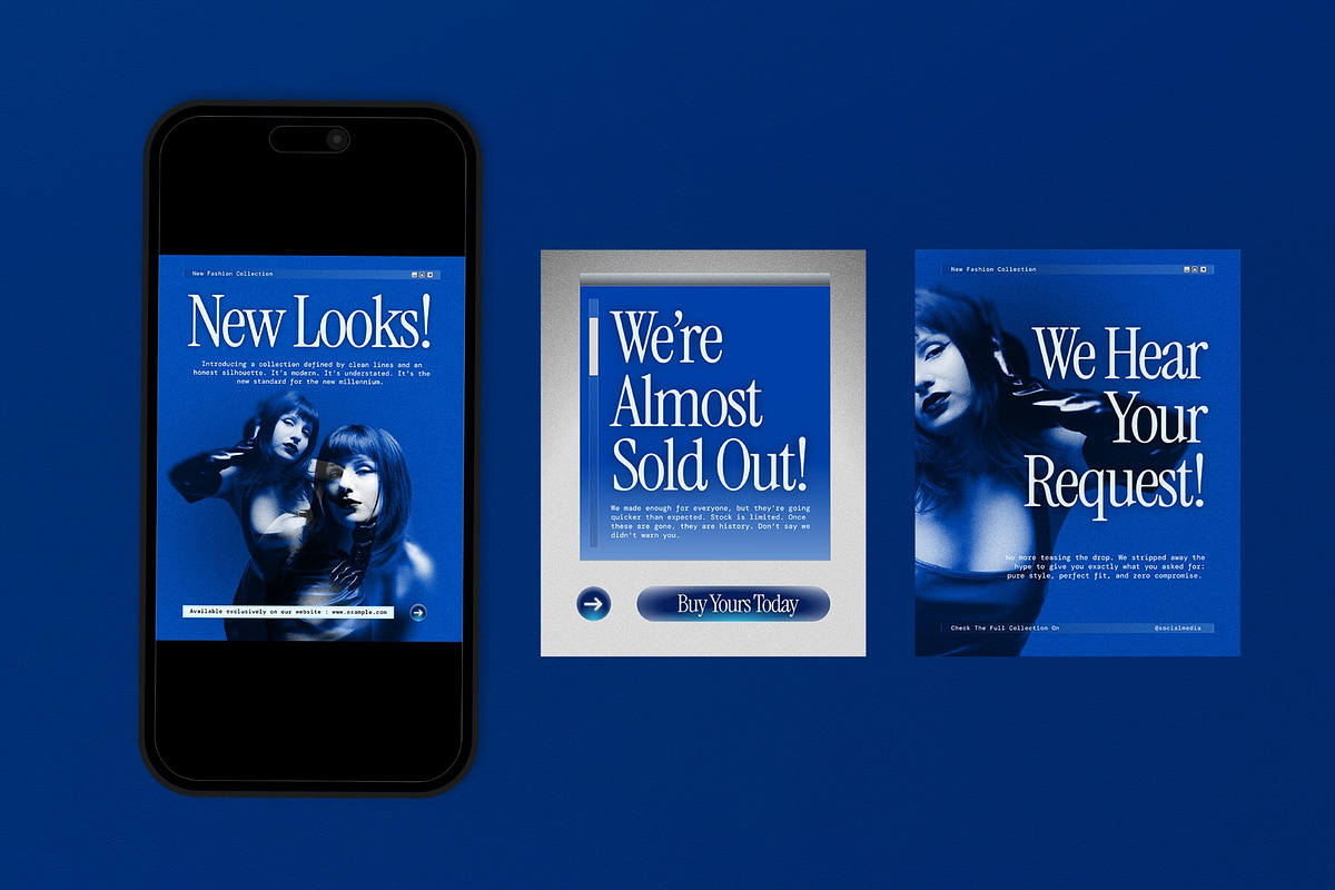 Fashion Instagram Post - Figma, a Social Media Template by graphicook (Photo 3 of 3)