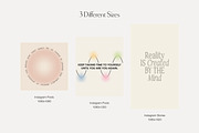 Instagram Quotes Posts Stories PS, a Social Media Template by Love Radiation Studio (Thumbnail 11 of 22)