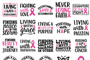 Cancer Awareness SVG Bundle, a Healthcare Illustration by Digi_Design_World (Thumbnail 3 of 7)