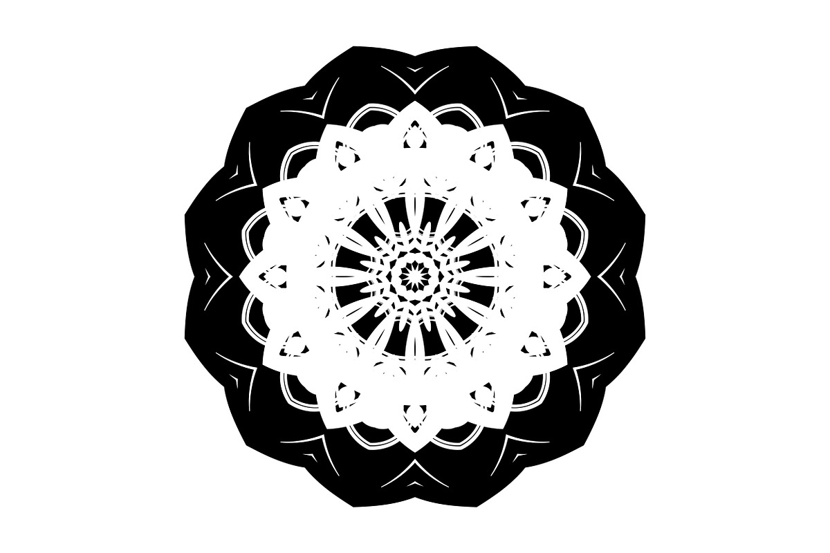 Premium Mandala Illustration Pack, a Decorative Illustration by NJ Himel (Photo 99 of 101)