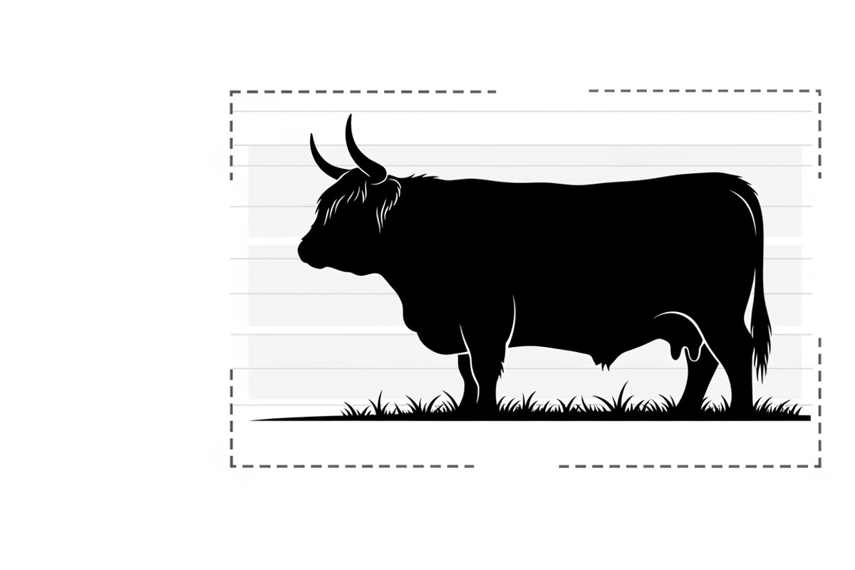 Rustic Highland cow wall art design, an Illustration by Amazin_art (Photo 22 of 40)