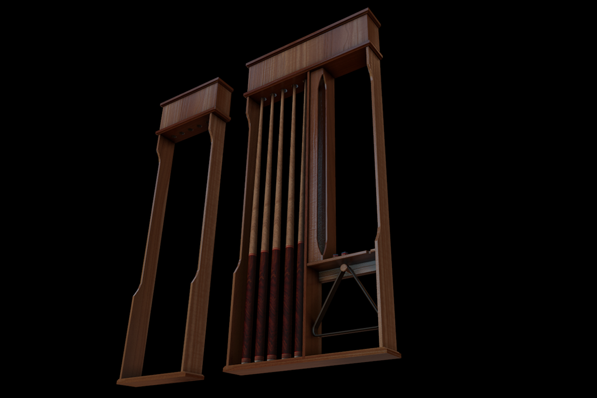 Pool Rack Set, an Architecture 3D Model by Kindesigns (Photo 2 of 4)