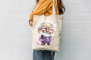 Summer Funny Grandpa Clipart, an Illustration by CreationArt (Thumbnail 3 of 7)