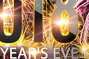 2018 New Years Eve, a Flyer Template by tmcom (Thumbnail 2 of 2)