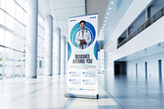 Medical & Healthcare Roll-Up Banner, a Poster Template by vectorlnk (Thumbnail 2 of 5)