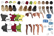 Alpha Gamma Delta Clipart Sorority, a Person Illustration by Elenbushe (Thumbnail 2 of 6)