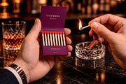 Matchbook Mockup, a Packaging Mockup by Country4k (Thumbnail 1 of 3)