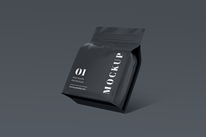 Small Coffee Bag Mockup