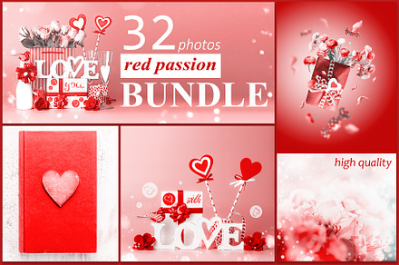 Red passion BUNDLE 32 photos
