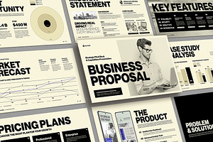 Editorial Business Proposal InDesign