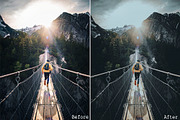 11 Cinematic Blues Lightroom presets, a Preset Add-On by Presets by Yevhen (Thumbnail 7 of 10)