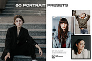 80 Portrait Lightroom Presets Bundle, an Action Add-On by CreativePresets.com (Thumbnail 2 of 12)