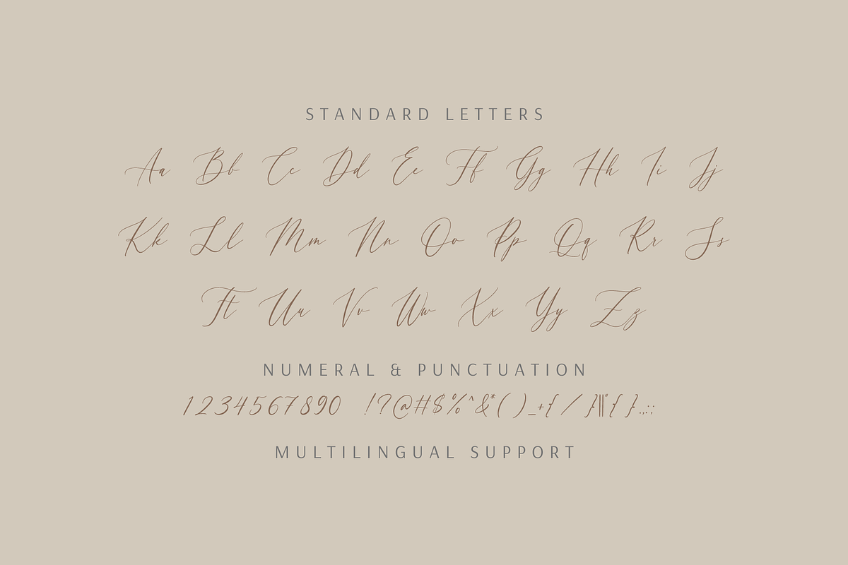 Begthen - Classy Calligraphy, a Script Font by Nirmana Visual (Photo 5 of 7)