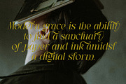 LT The Heistha Editorial - Font Duo, a Script Font by Luminotype (Thumbnail 3 of 17)