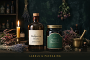 Thistledown: Whimsical Fantasy Serif, a Serif Font by Lauren Hodges (Thumbnail 4 of 13)