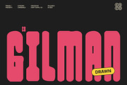 CS Gilman Drawn, a Sans Serif Font by Craft Supply Co. (Thumbnail 1 of 8)
