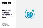 Minimalist Artificial Intelligence, a Branding & Logo Template by Luxury Logos (Thumbnail 1 of 4)