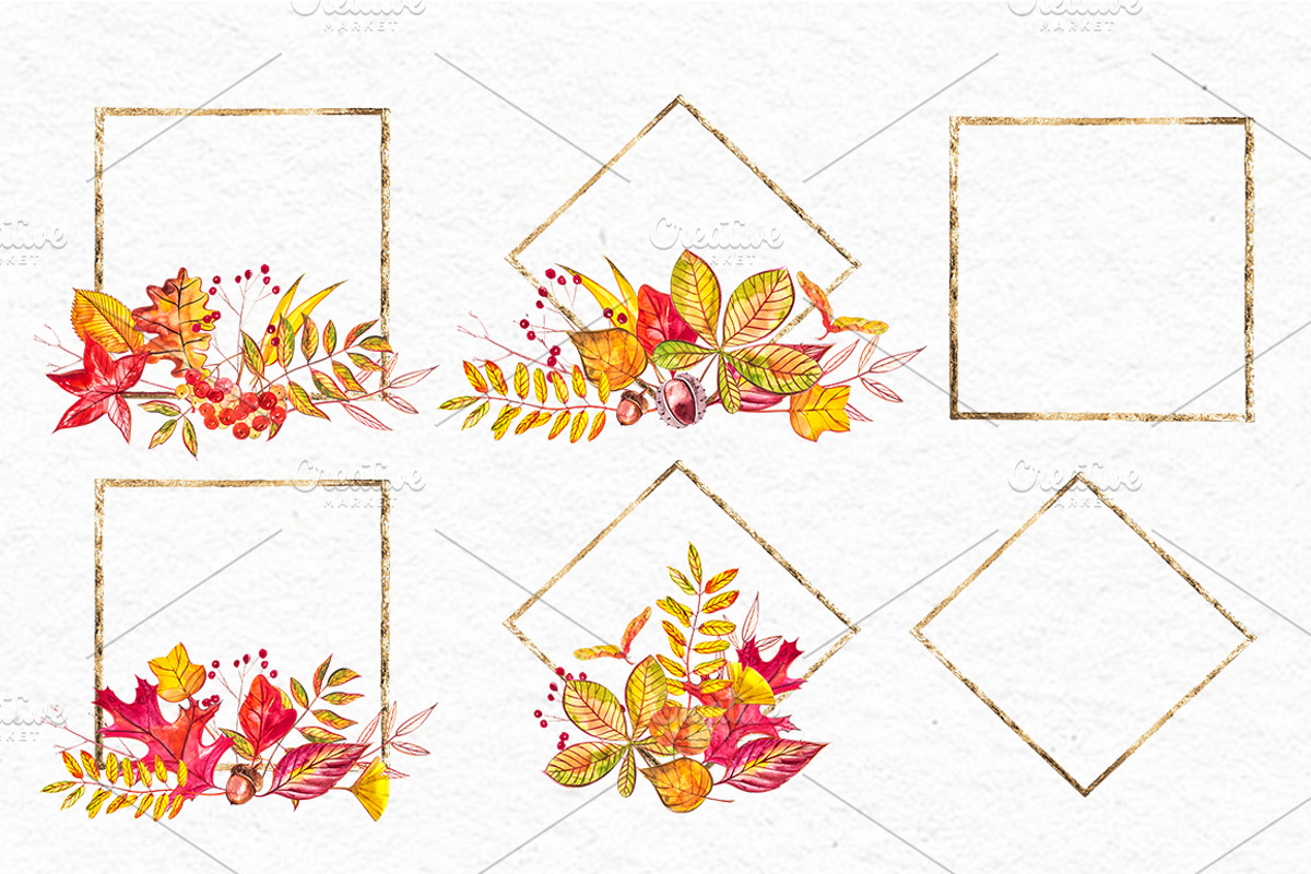 Autumn leaves, a Decorative Illustration by Ann Astro (Photo 6 of 9)