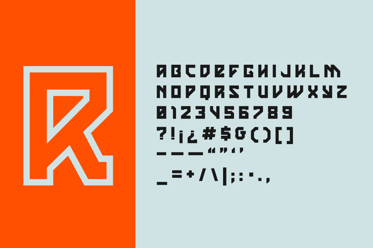 Foray (Regular & Outline), a Sans Serif Font by ANDR35 (Photo 3 of 6)