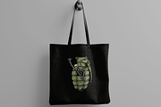 Skeleton in Grenade, an Object Illustration by nomlimo.com (Thumbnail 2 of 3)